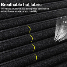 Beheizbare Sitzauflage mit Dual-Temperaturregelung, 47x47cm, Universale Passform