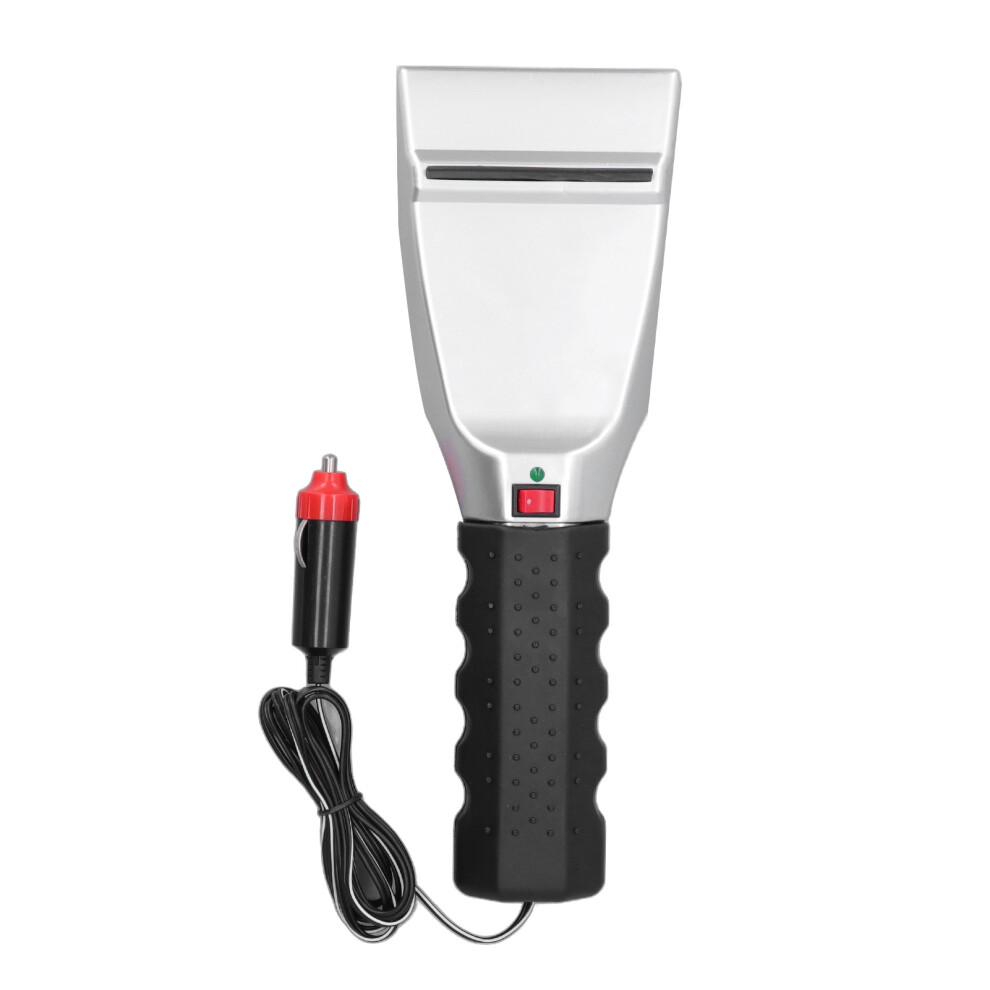 12V Electric Snow Shovel Car Ice Scraper, 18W Fast Heating, 2.8M Cord 7891357908643