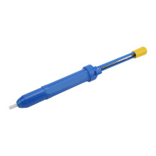 Manueller Löt-Saugpumpen für Elektronik, ABS-Material, blauer Lack