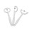 Tongue Tip Exercise Long Use Mouth Muscle Trainer For-White 1