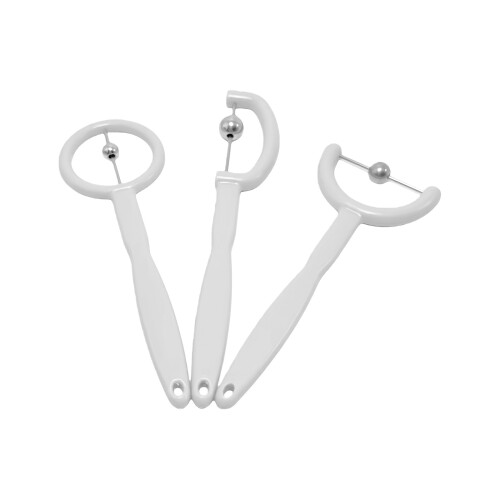 Tongue Tip Exercise Long Use Mouth Muscle Trainer For-White