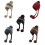 Thermally Insulated Skull Cap Nordic Pattern Elastic-Beige 2