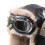 Thickened Winter Hat Windproof PU Leather Trapper Hat-coffee 7