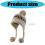 Thermally Insulated Skull Cap Nordic Pattern Elastic-Beige 4