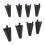 Drones Foot Extenders AntiVibration Hollow Structure-2.5cm 2
