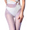 Reinforced Heel Toe Sheer Stockings Open Crotch Flexible-White 1