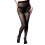 Lightweight No Show Stockings Open Crotch Nonslip Design-Black 1