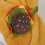 Warm Plush Winter Cap with Lovely Hamburger Bear-Yellow os 7
