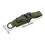 Riñonera EDC con hebilla rápida verde 24x4cm 4