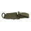 Riñonera EDC con hebilla rápida verde 24x4cm 10