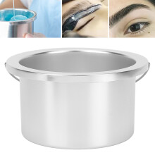 Wax Heat Machine Inner Pot 4.13in Aluminium Alloy Warmth Quick & Uniform Silver