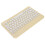 Mini Wireless Tastatur mit Bildschirmsperre, 150mAh, Gelb 1