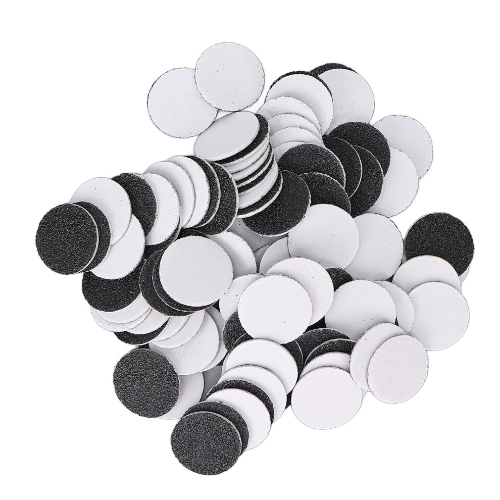 100pcs Electric Callus Remover Sandpaper Pedicure Files 80#