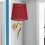 6PCS Modern Fabric Lampshade E14 Light Wine Red Simple Design Craftsmanship 10