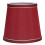 6PCS Modern Fabric Lampshade E14 Light Wine Red Simple Design Craftsmanship 3