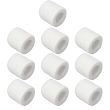 10Pcs Self Adhesive Bandage Wrap 5cm x 450cm Multifunctional Anti Slip White