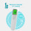 Mini 1.3-inch LCD Infrared No-Touch Forehead Thermometer, Body & Object Dual Modes 8