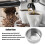 Stainless Steel Coffee Filter, Reusable, Eco-Friendly, 25g 12