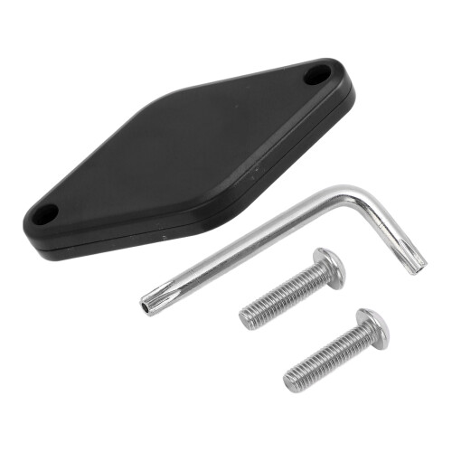 Traceur anti-perte caché pour vélo 27 g 36,5  77 mm Noir
