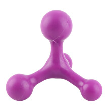 Rückenmuskelmassagegerät, 4 Kugeln, Struktur, tief