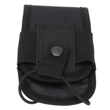 Tragbare Nylon-Funkgerät-Hülle – Schwarz, 15x8x5cm