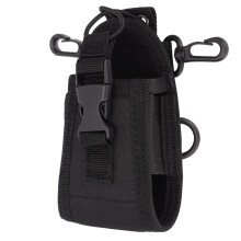 Nylon-Geläckertasche für UV-5R UV-82 2-Wege-Radio Schwarz