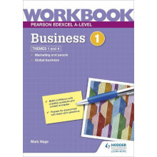 Pearson Edexcel ALevel Business Workbook 1 by Mark Hage Paperback Book