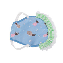 Grembiule da cucina Hen Saddle blu ananas pollo 22x23cm