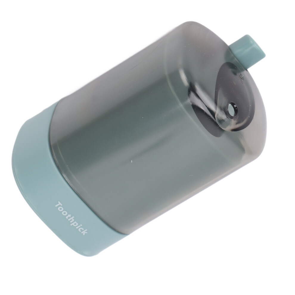 Kitchen & Restaurant Toothpick Dispenser Automatic Popping Up Thickened Green