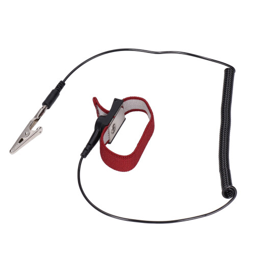 Anti Static ESD Wrist Strap Set 5Pcs for Electronics Repair and Assembly Safety