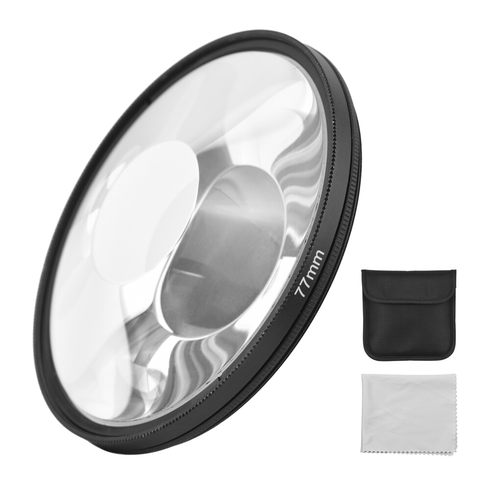 77Mm Optical Glass Prism Kaleidoscope Lens Filter For Dslr Cameras 5081357917994
