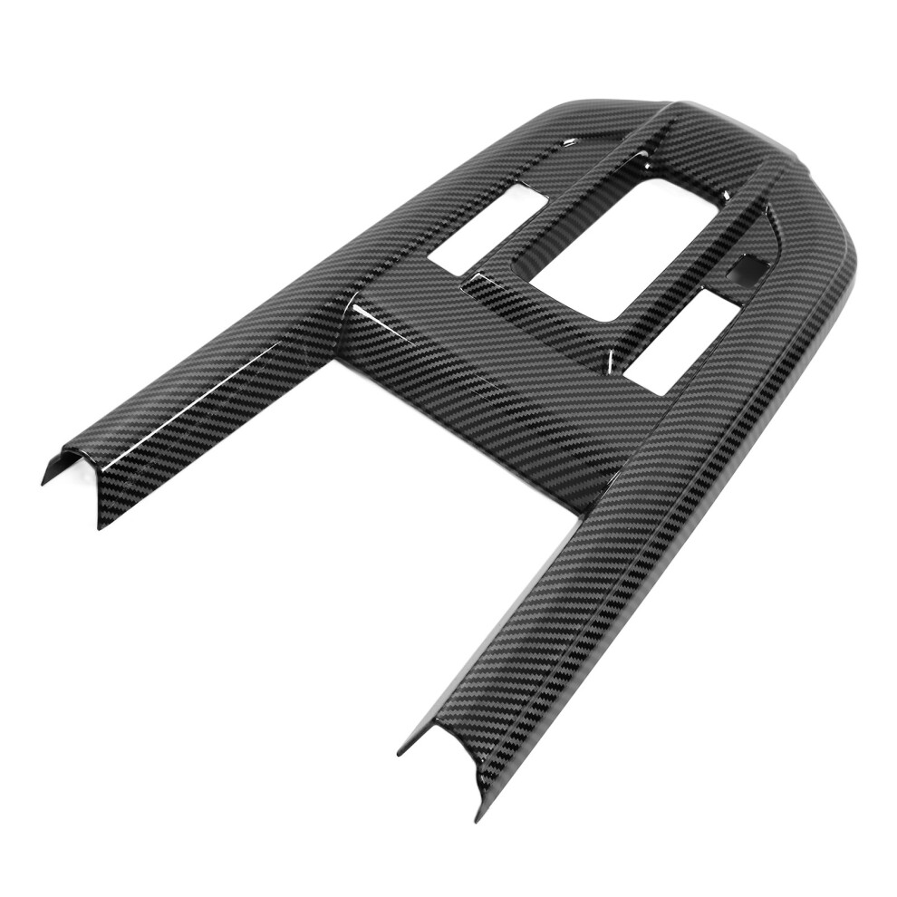 Carbon Fiber Style Gear Shift Panel Cover For Isuzu D-Max 2021 4331357918196