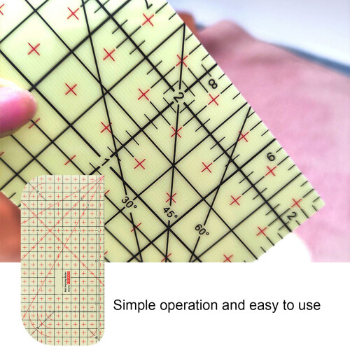 Soft Bendable Quilting Ruler for Accurate Measurements HR2010 2