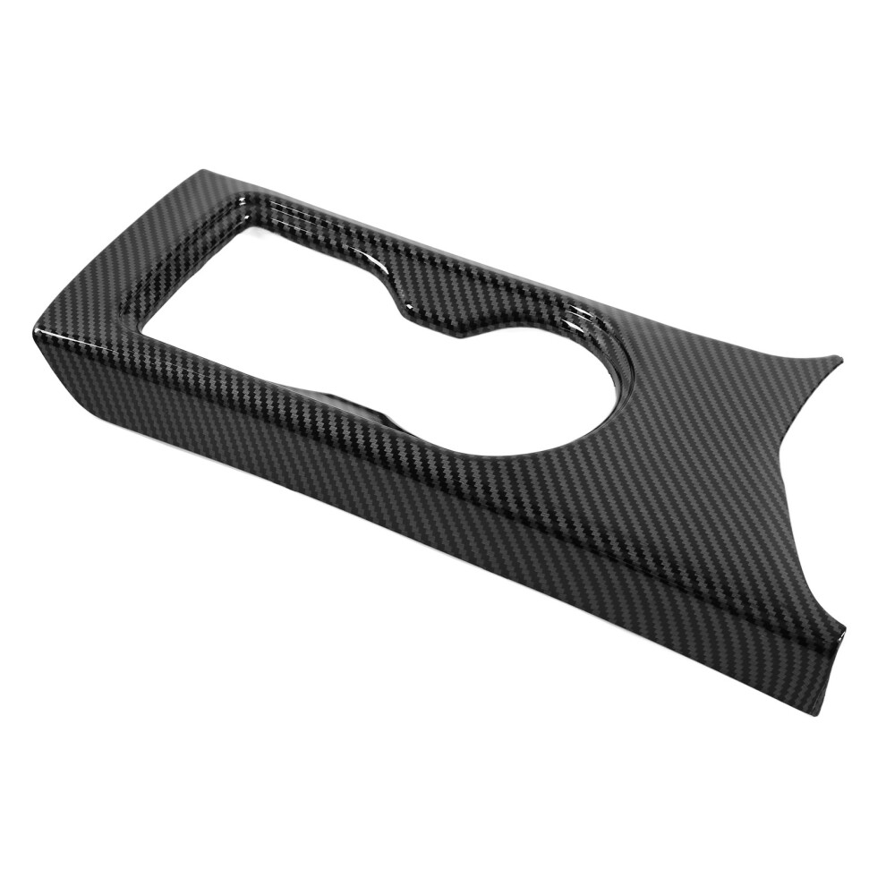Water Cup Holder Frame Cover For Isuzu Dmax 2021 Carbon Fiber Abs 5061357918207