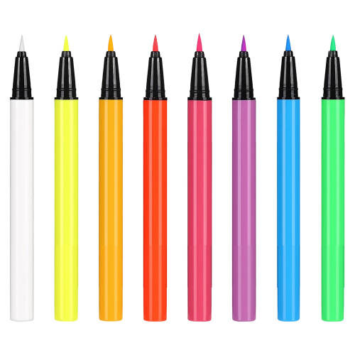 8 Stück schweißresistenter fluoreszierender Gesichtsmalstift,