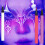 8 Stück schweißresistenter fluoreszierender Gesichtsmalstift, 6
