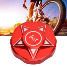 Aluminiumlegierung Mountainbike Vorderradgabel Ventilschutzabdeckung Rot