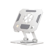 AntiSlip Rotating Desktop Stand For 4.7-13inch Tablets-White