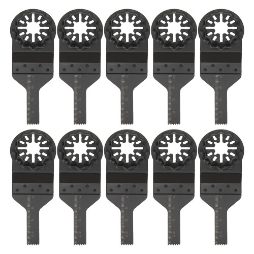 10 STÜCKE Schnellspann-Sägeblatt 10 mm Universal