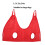 Pet Grooming Hammock Helper with S Hooks, Red, L Size 3