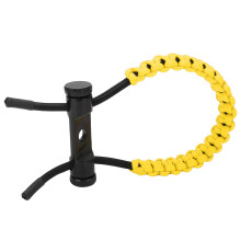 Adjustable Yellow Nylon Compound Bow Wrist Sling for Training and Exercise
