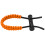 Orange Nylon Bow Wrist Sling for Training & Exercise, 87g Adjustable 2