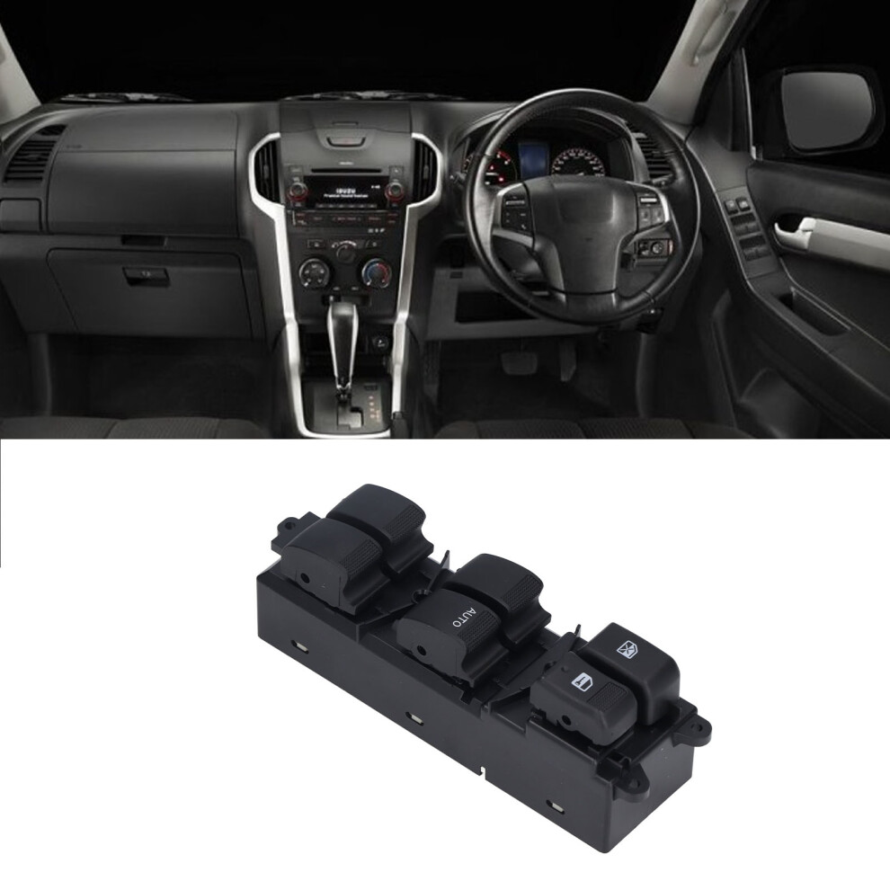 Car Power Window Switch Lifter For Isuzu Dmax Rhd 2012-2019 Black 6951357921590