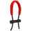 Red Braided Nylon Compound Bow Wrist Sling for Training & Exercise 14