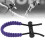 Compound Bow Wrist Strap in Purple - Braided Cord Adjustable for Training 15