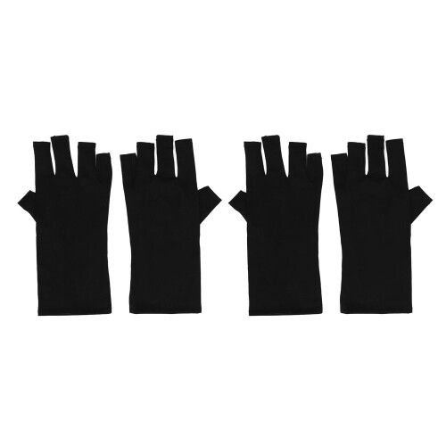 2 Paar UV-Handschuhe, fingerlos, hervorragende
