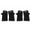 2 Paar UV-Handschuhe, fingerlos, hervorragende 2