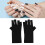 2 Paar UV-Handschuhe, fingerlos, hervorragende 12