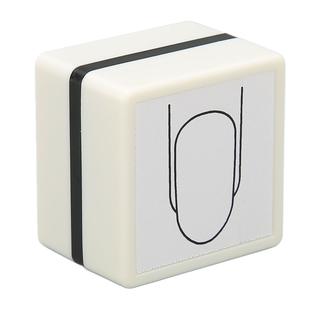 DIY Nail Art Stamper with Protective Cover for Creative Manicure Design
