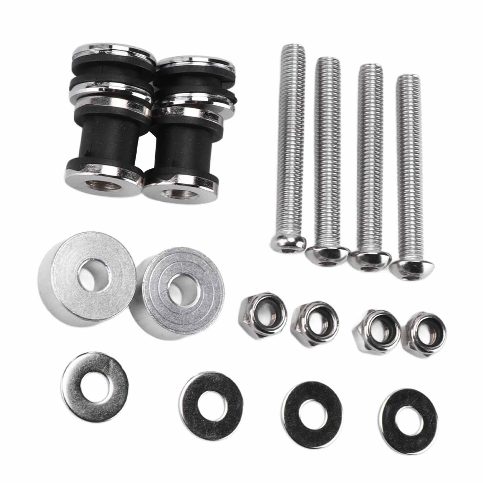 Motorcycle Backrest Sissy Bar Docking Hardware Kit For Fxst Fxstb 1987-1999 8711357924124